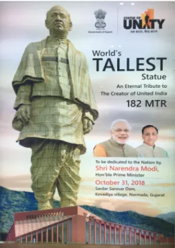 Figure 2. Sardar Vallabhbhai Patel’s Statue
