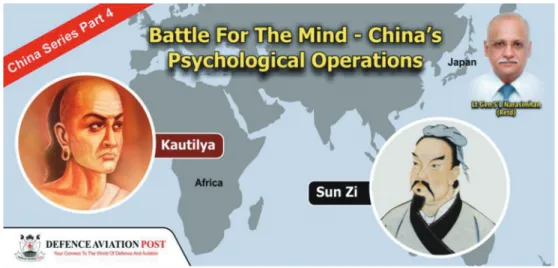 Figure 4. Battle For The Mind- China’s Psychological Operations Source: Lt Gen S. L. Narasimhan, “Battle For The Mind-China’s Psychological Operations.”