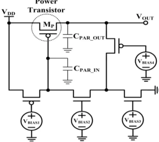 Fig. 1. LDO structure without output capacitors.