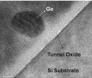 Figure 3. TEM analysis of the MOIOS layer with oxidized SiGeN as the