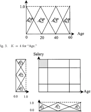 Fig. 1. K = 2 for “Age.”