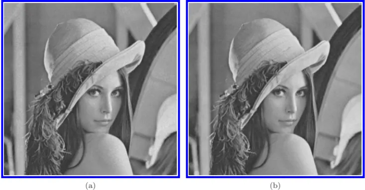 Fig. 4. The stego-images obtained by embedding a 256 × 512 important image Jet [Fig. 6(a)] in a 512 × 512 Lena (Fig