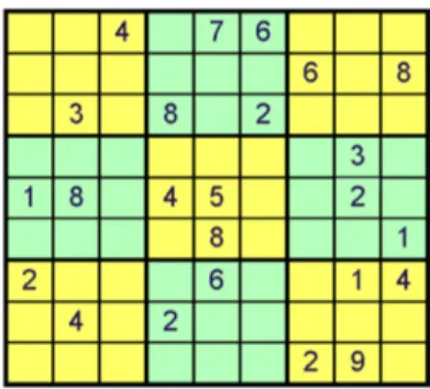 Fig. 1. Example of a Sudoku puzzle.
