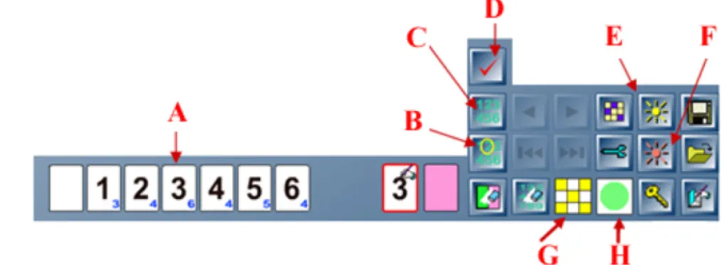 Fig. 2. Support tool interface in Professor Sudoku.
