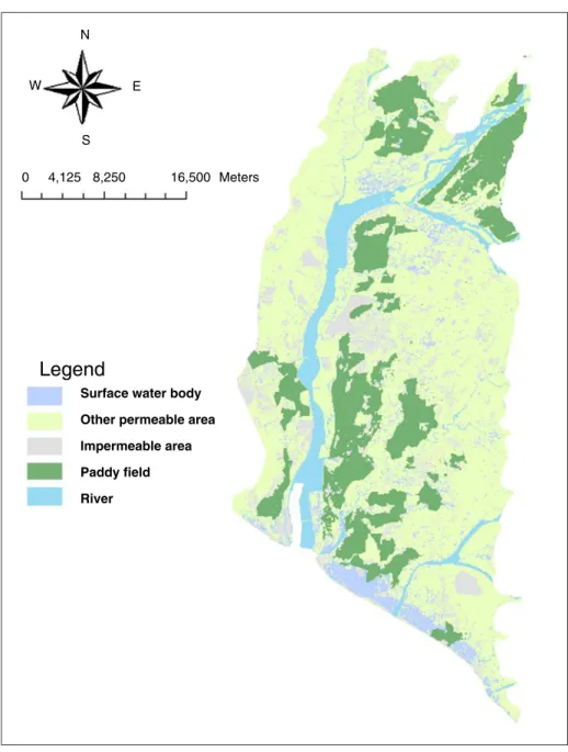 Fig. 9 Land-use diagram of Pingtung Plain