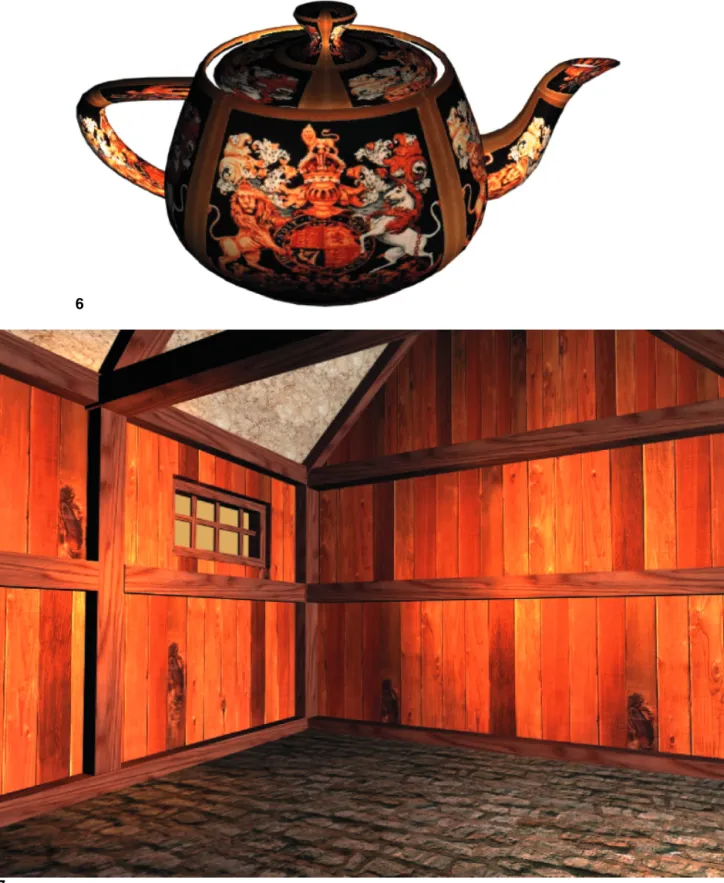Fig. 6. 3D rendering result 1 (CR = 16 RGB format) Fig. 7. 3D rendering result 2 (CR = 16 RGB format)