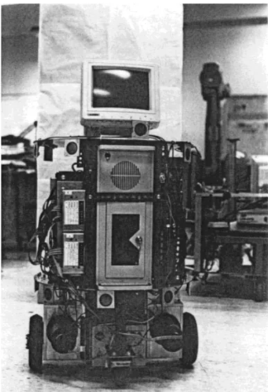 Figure 8 shows the experimental mobile robot de- de-veloped in the authors’ laboratory