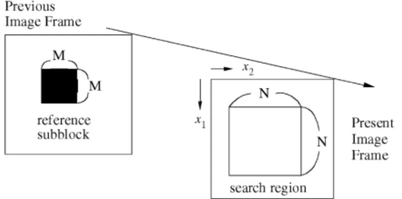 Fig. 3. Block-matching algorithm.