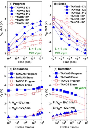 Fig. 2. SEM image of poly-Si-TFT TANVAS memory device after the re- re-moval of tunneling oxide