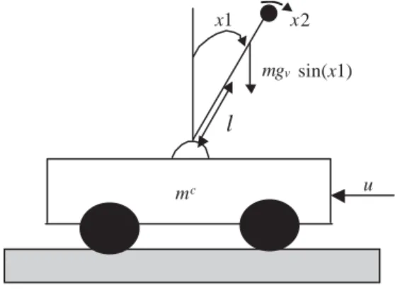 Fig. 2. The inverted pendulum system.