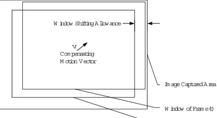 Fig. 1. Motion compensation schematics. 