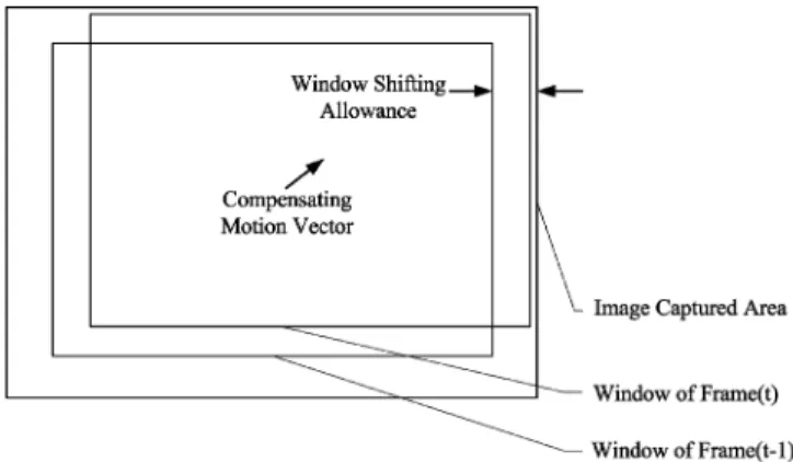 Fig. 1. Motion compensation schematics.