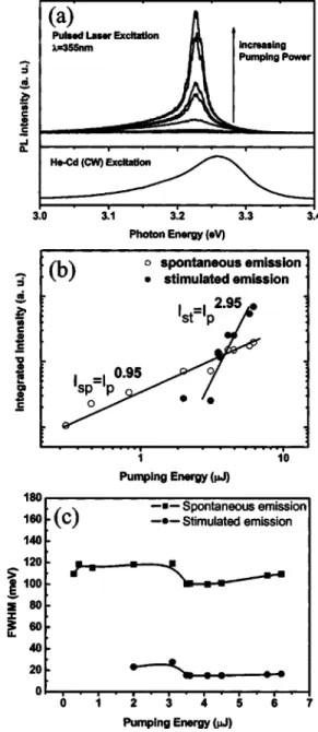 FIG. 1. 共a兲 SEM micrograph of the ZnO nanowires. 共b兲 TEM image of an individual nanowire