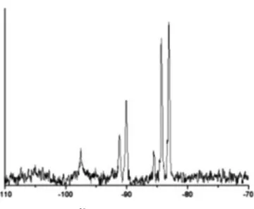 Figure 7 Schematic illustration of microstructure of nanocomposite resins prepared in this work.