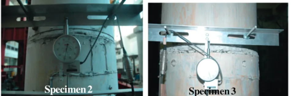 Fig. 7. Segment interface opening (6% drift).