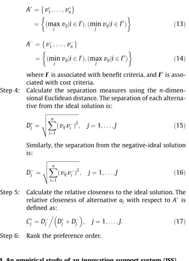 Fig. 7. The impact of direction map of measurement criteria.