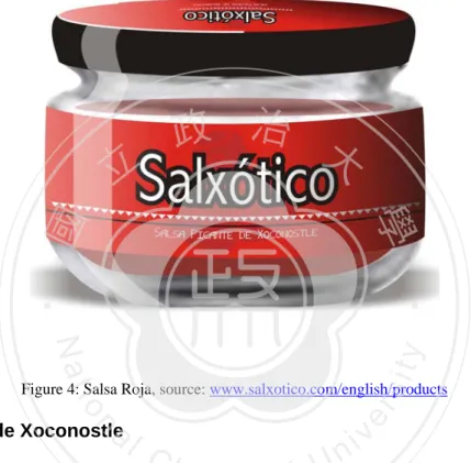 Figure 4: Salsa Roja, source: www.salxotico.com/english/products