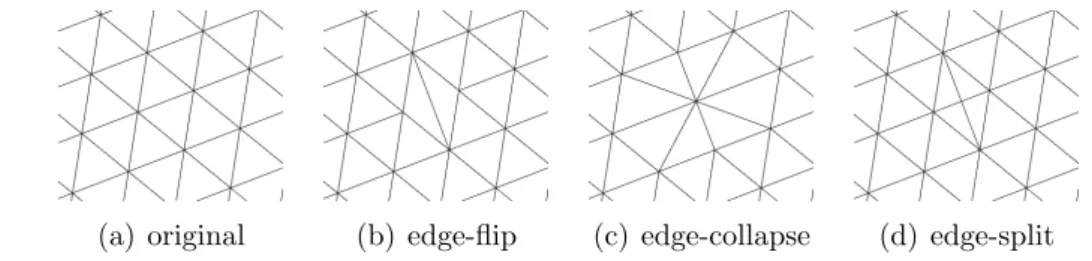 Figure 4: Types of edge operation