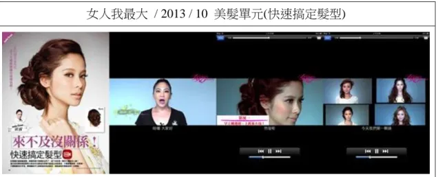 表 21：歐美國際中文版/時尚穿搭單元影片製作 