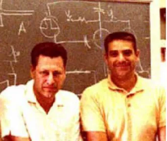 Fig. 2.1 The inventor of plasma display panel: Prof. H. Gene Slottow (left) and Prof. Donald L