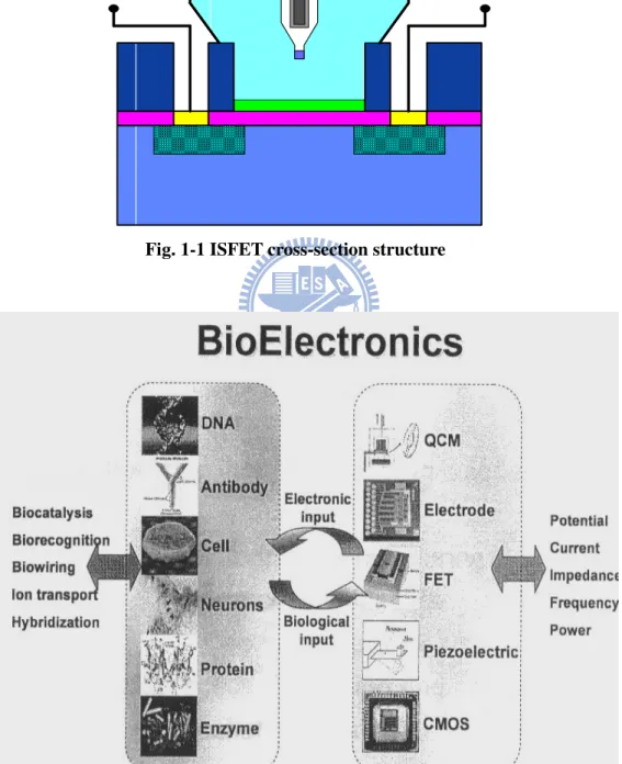 Fig. 1-2 Important platform of Bio-sensors 