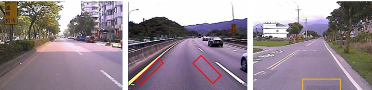 Fig. 2-4: The non-homogeneous appearance of surface causes instability of the  region-based without adaptive module.