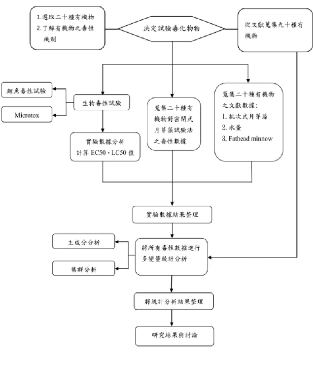 圖 4.6.1 本研究之實驗流程圖
