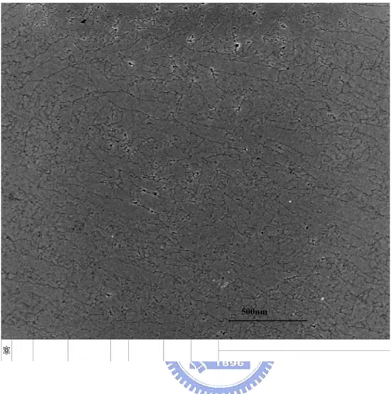 圖 3-12(a) 650∘C，持溫時間 5 秒之 SEM 影像 