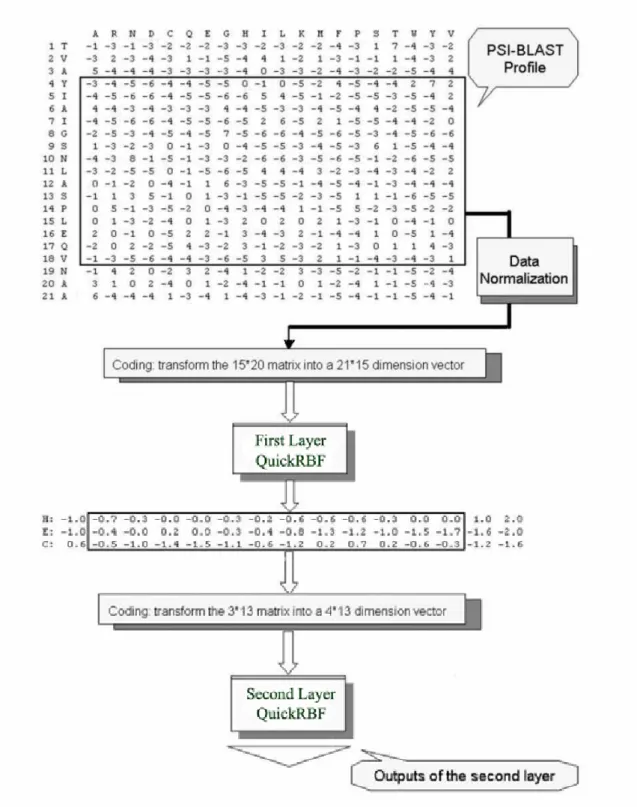 Fig. 3.4.    The dual-layer QuickRBF architecture.