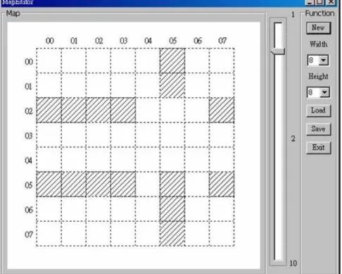 Figure 4.6: The map editor.
