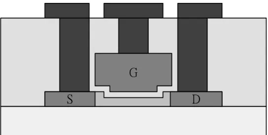 Fig. 2-1 The simulated proposed structure 