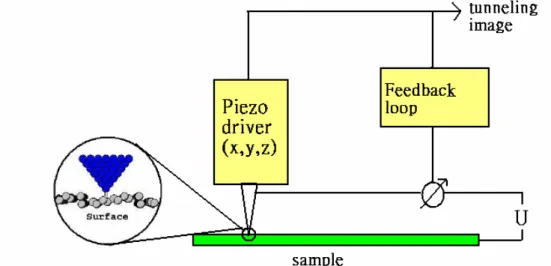 Fig. 2.11    Basic working mechanism of a STM. 