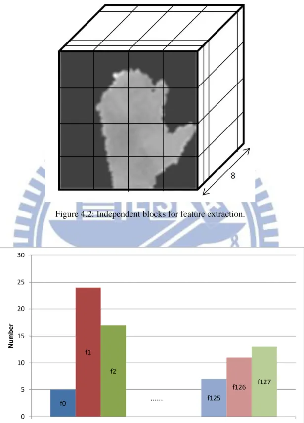 Figure 4.2: Independent blocks for feature extraction. 