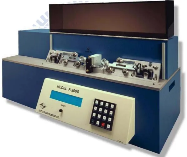 圖 3-2 Sutter Instrument P-2000 Micropipette Puller。