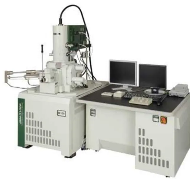 圖 3-4 JEOL, JSM-7100F Thermal field emission electron microscope sysyem 
