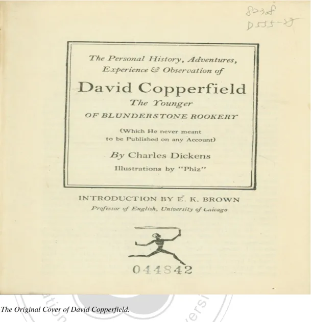 Fig. 1. The Original Cover of David Copperfield. 