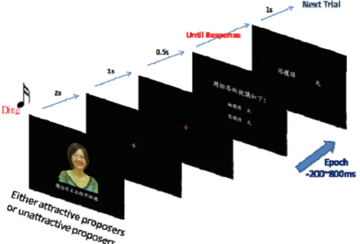 Figure 1. The task procedure 