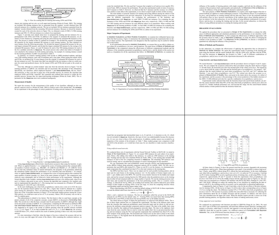 Figure 11 provides more details about how we prepared the training and test instances for ex- ex-perimentation with ANNs and SVMs