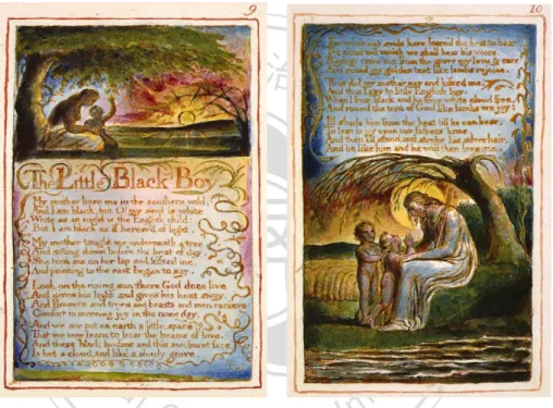 Fig. 1. The Little Black Boy. 1794. The Fitzwilliam Museum, Cambridge. The Blake Archive