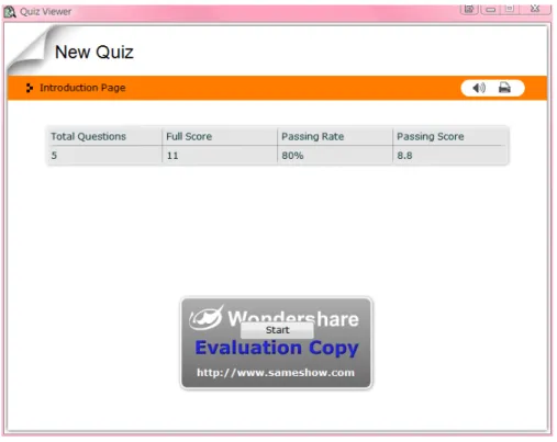 Figure 3: An illustration of the final output of a question appearing on the computer screen