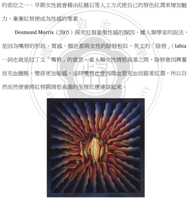 圖 2-1：Judy	  Chicago《Peeling	  Back》，1974 4 	  	  	  	  	  	  	  	  	  	  	  	  	  	  	  	  	  	  	  	  	  	  	  	  	  	  	  	  	  	  	  	  	  	  	  	  	  	  	  	  	  	  	  	  	  	  	  	  	  	  	  	  	