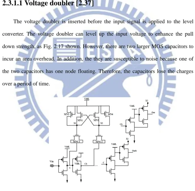 Figure 2.17. Voltage doubler [2.37] 