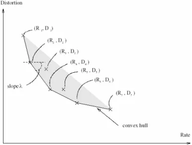 Figure 8: Rate-distortion curve [7] 