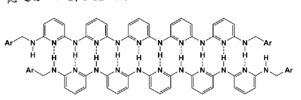 圖 1- 12 多重氫鍵下形成穩定的化合物 