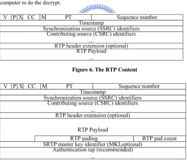 Figure 6. The RTP Content 