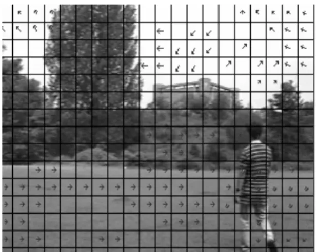 Figure 13: Motion Vector smoothing using Median filter. 