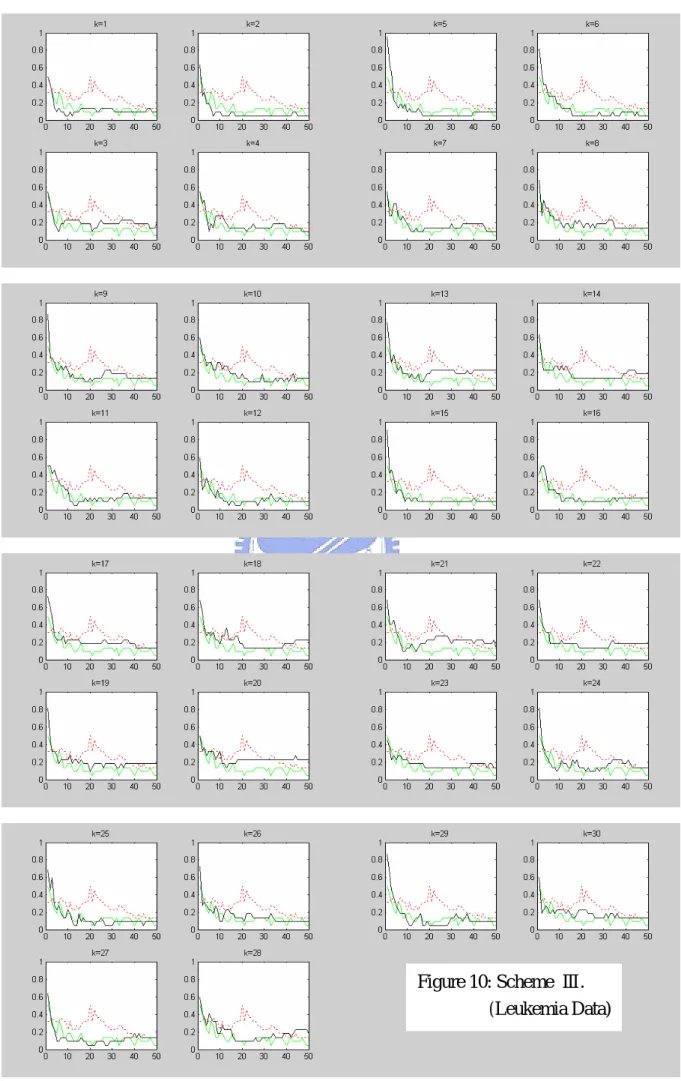 Figure 10: Scheme  Ⅲ.   (Leukemia Data)
