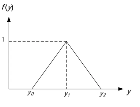 Figure 3.3 : Definition for function  f ( ) ⋅  
