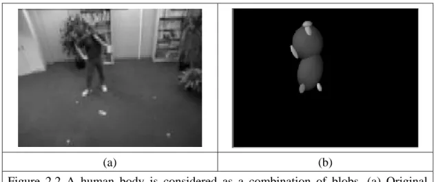 Figure 2.3 A sequence of images, in which a person drops an object. [8] 