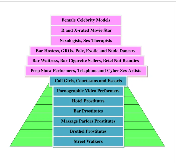 Figure 6: Hierarchy of Workers within the Sex Industry 